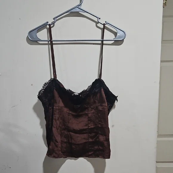 NWT Free People Intimately Top Chocolate Love Size L - Picture 3 of 5